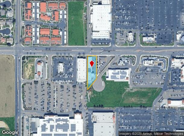  1863 W Lacey Blvd, Hanford, CA Parcel Map