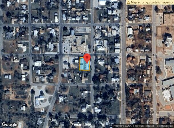  1600 Berry St, Llano, TX Parcel Map