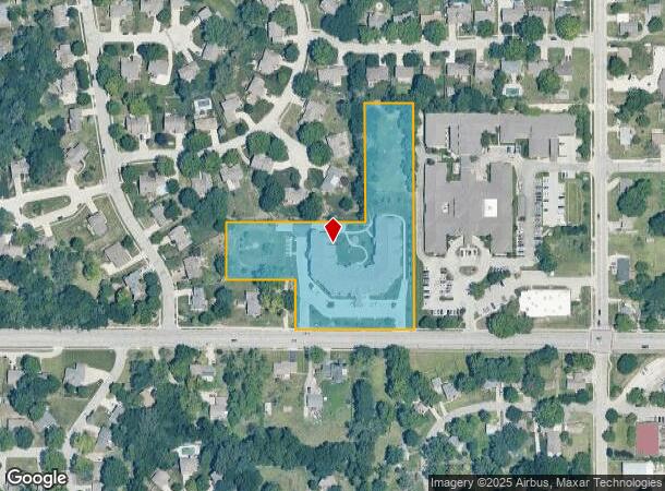  12830 Johnson Dr, Shawnee, KS Parcel Map