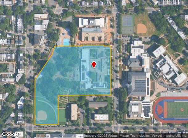 4300 13Th St Nw, Washington, DC Parcel Map
