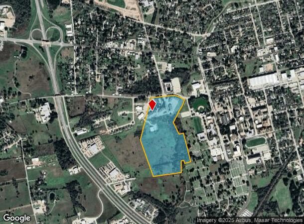  405 S Saeger St, Brenham, TX Parcel Map