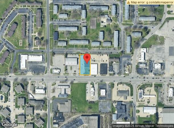  2206 W Springfield Ave, Champaign, IL Parcel Map