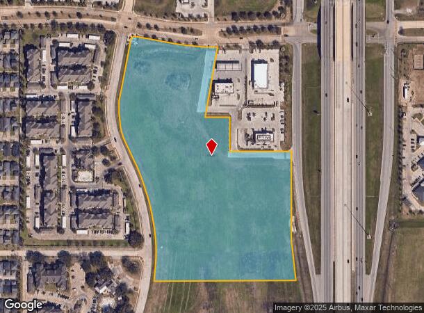  1225 W Orem Dr, Houston, TX Parcel Map