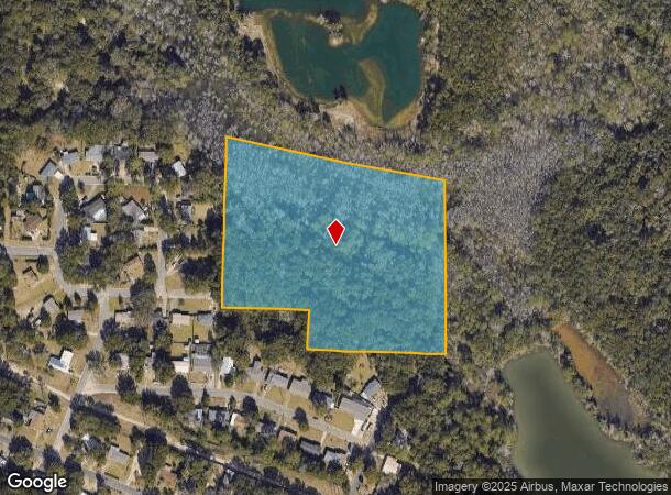  Massachusetts Avenue Off Of, Pensacola, FL Parcel Map