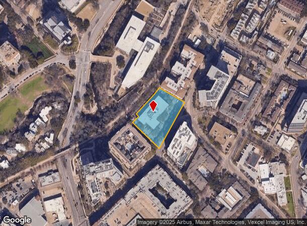  2929 Carlisle St, Dallas, TX Parcel Map
