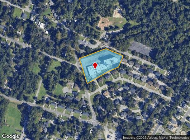  5102 La Roche Ave, Savannah, GA Parcel Map