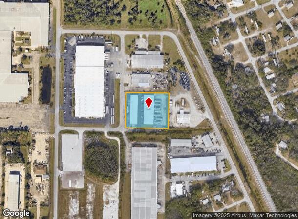 1725 Biltz Ave Ne, Palm Bay, FL Parcel Map