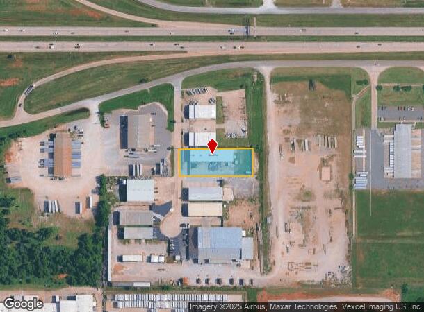 3232 E I 240 Service Rd, Oklahoma City, OK Parcel Map