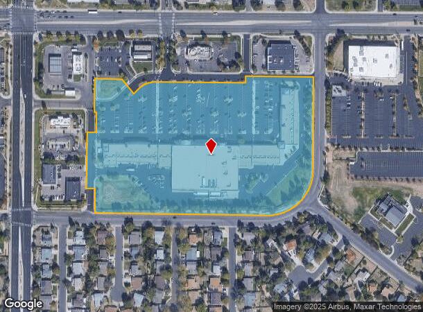  18730 E Hampden Ave, Aurora, CO Parcel Map