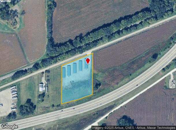  8100 W Wheeler Rd, Mapleton, IL Parcel Map