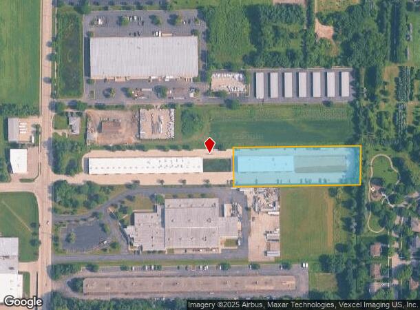  135 Erick St, Crystal Lake, IL Parcel Map