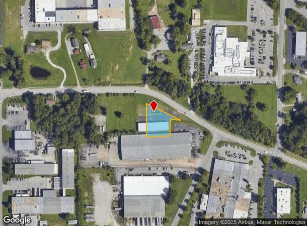  322 Hausfeldt Ln, New Albany, IN Parcel Map