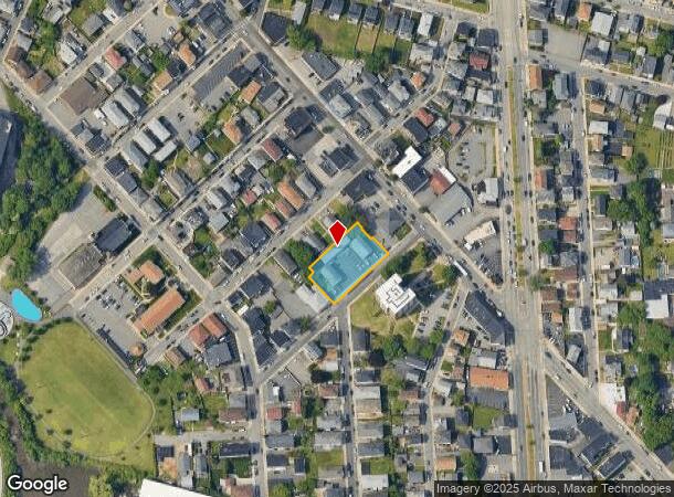 33 Webster St, Fall River, MA Parcel Map