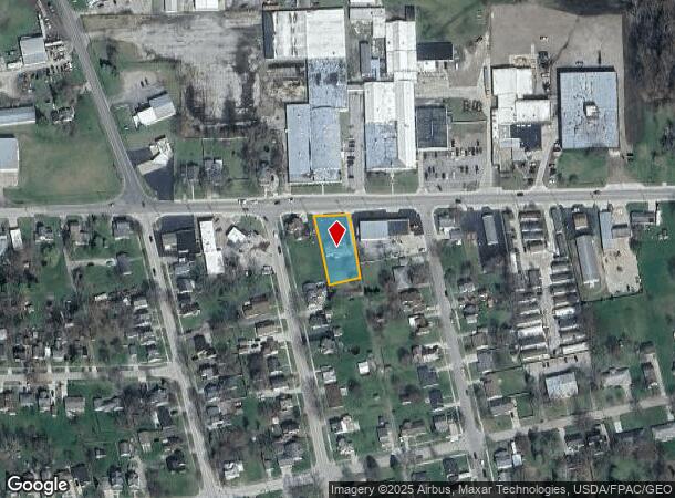  122 E Linfoot St, Wauseon, OH Parcel Map