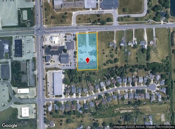  6412 Saint Joe Center Rd, Fort Wayne, IN Parcel Map