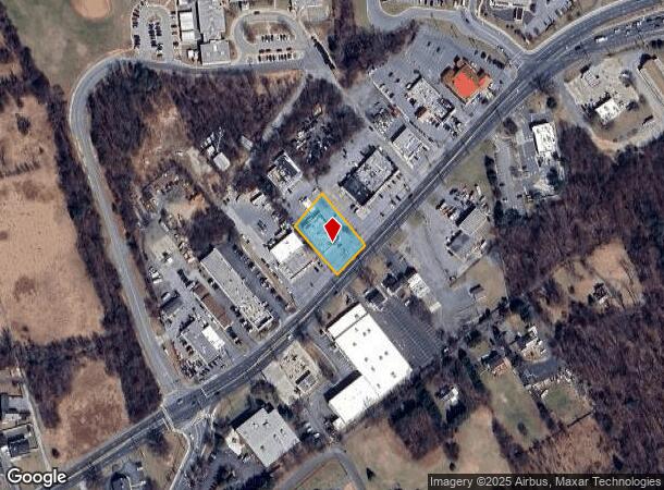 15440 Old Columbia Pike, Burtonsville, MD Parcel Map