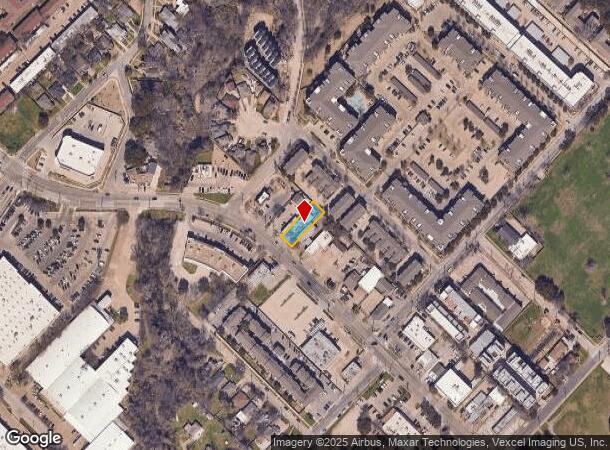 4732 Maple Ave, Dallas, TX Parcel Map