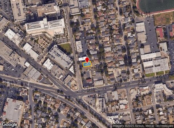  64 N Brent St, Ventura, CA Parcel Map