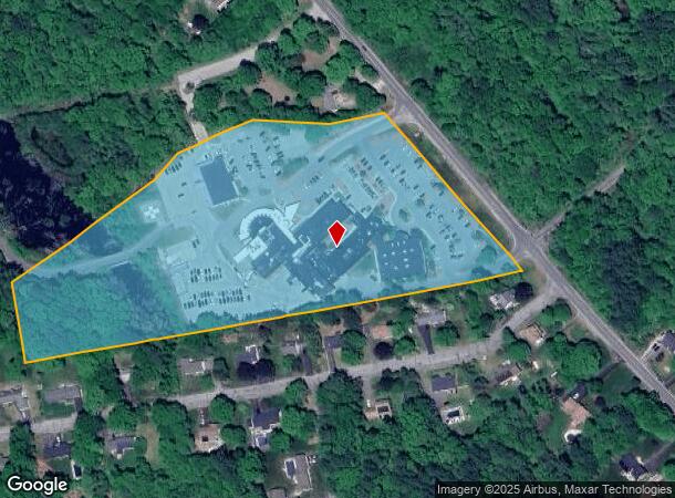 340 Thompson Rd, Webster, MA Parcel Map