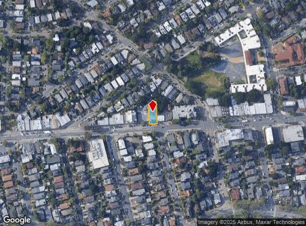  1699 Solano Ave, Berkeley, CA Parcel Map
