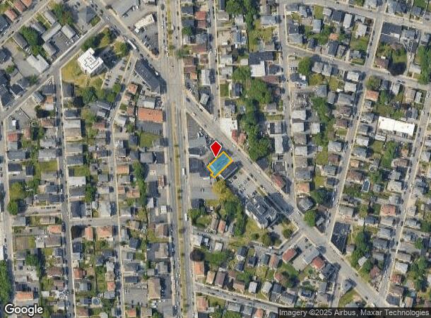  1807 Pleasant St, Fall River, MA Parcel Map