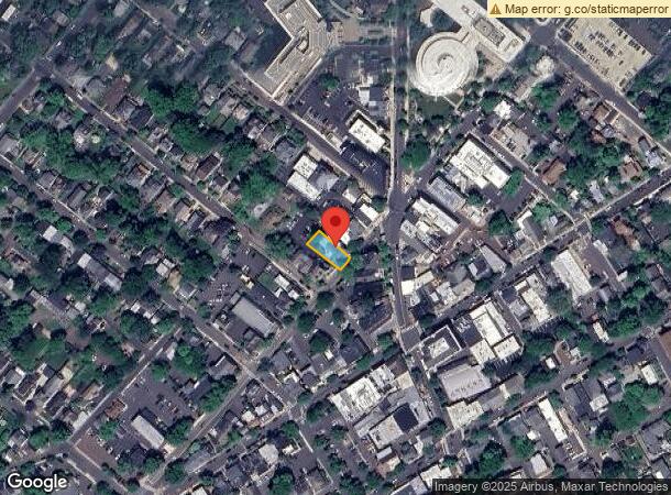  25 W Court St, Doylestown, PA Parcel Map