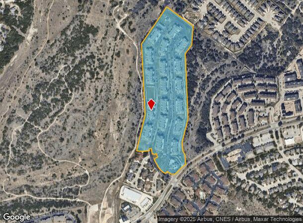  22202 Estate Hill Dr, San Antonio, TX Parcel Map