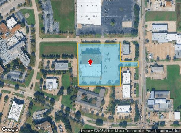 10535 Jones Rd, Houston, TX Parcel Map