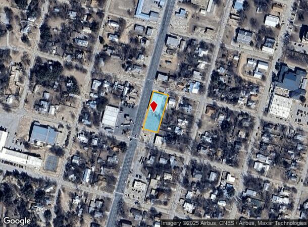 401 S Ellis St, Menard, TX Parcel Map