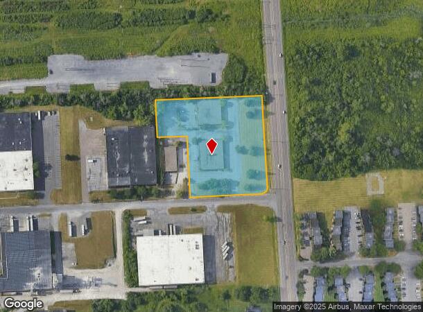 4705 Crossroads Park Dr, Liverpool, NY Parcel Map