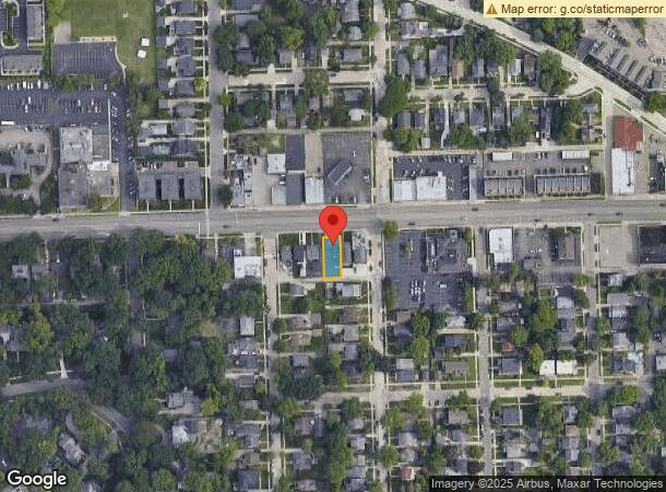  809 W 11 Mile Rd, Royal Oak, MI Parcel Map