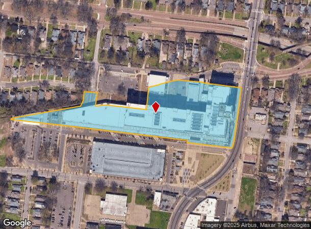  495 N Watkins St, Memphis, TN Parcel Map