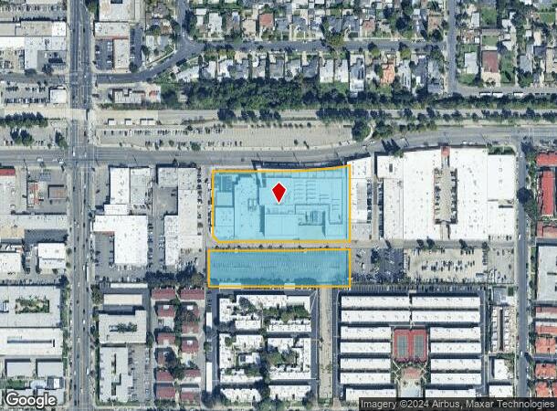  18408 Oxnard St, Tarzana, CA Parcel Map