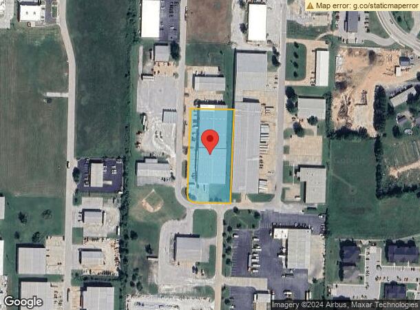  252 Industrial Cir W, Tontitown, AR Parcel Map