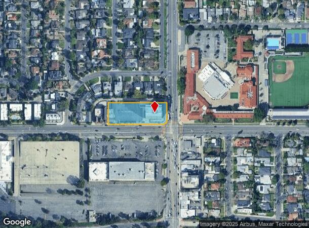 13701 Riverside Dr, Sherman Oaks, CA Parcel Map