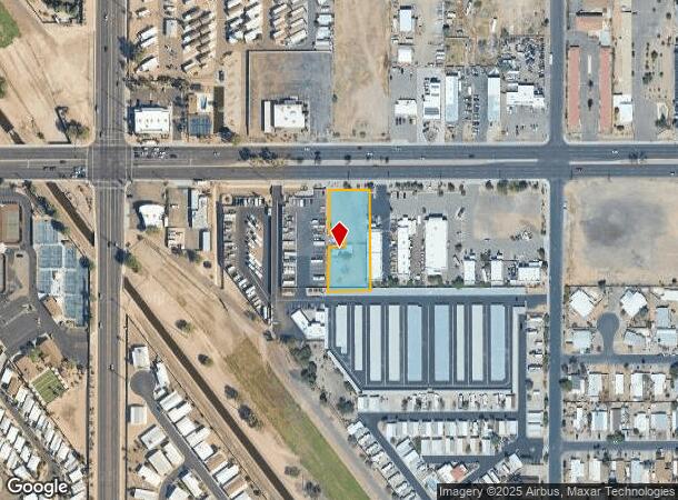  5305 E Main St, Mesa, AZ Parcel Map