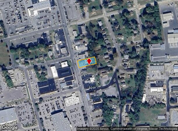  1609 Williamson Rd Ne, Roanoke, VA Parcel Map