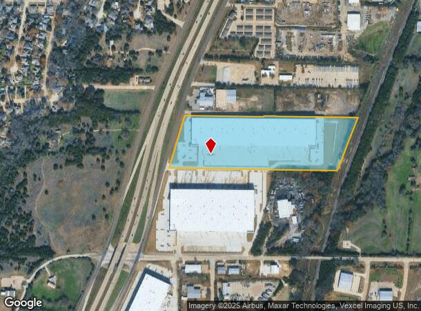  1300 S J Elmer Weaver Fwy, Cedar Hill, TX Parcel Map