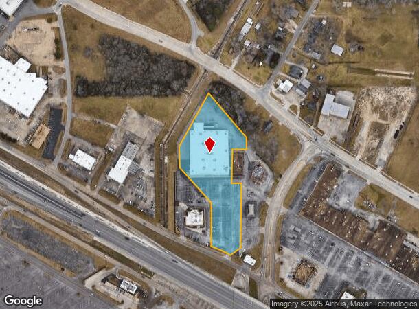  5910 Eastex Fwy, Beaumont, TX Parcel Map