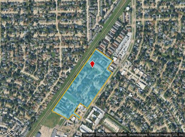 250 Uvalde Rd, Houston, TX Parcel Map