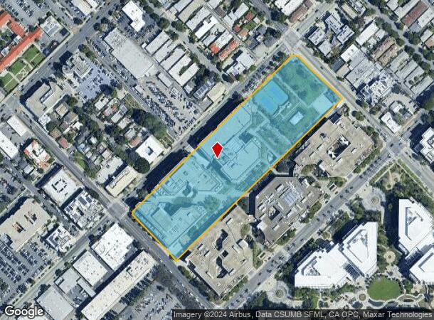  2500 Broadway, Santa Monica, CA Parcel Map