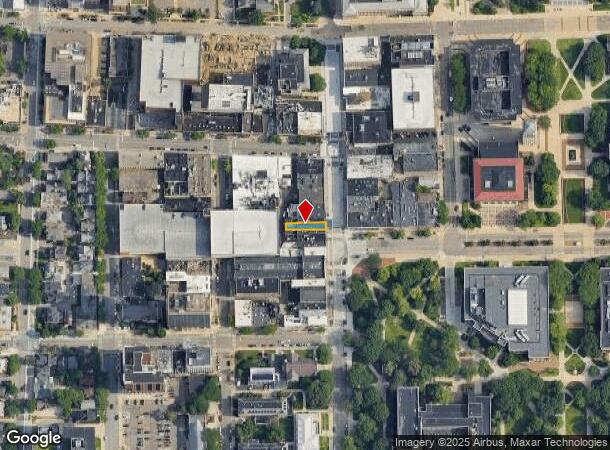 316 S State St, Ann Arbor, MI Parcel Map