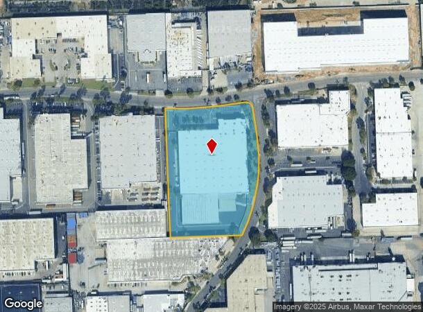  966 Sandhill Ave, Carson, CA Parcel Map
