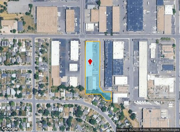 2590 W 2Nd Ave, Denver, CO Parcel Map