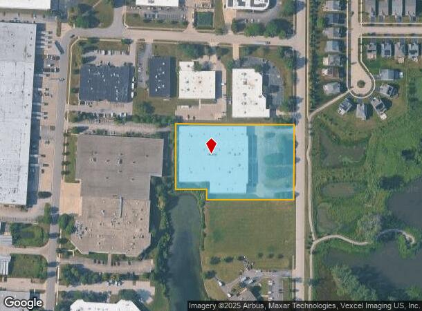  1350 Shore Rd, Naperville, IL Parcel Map