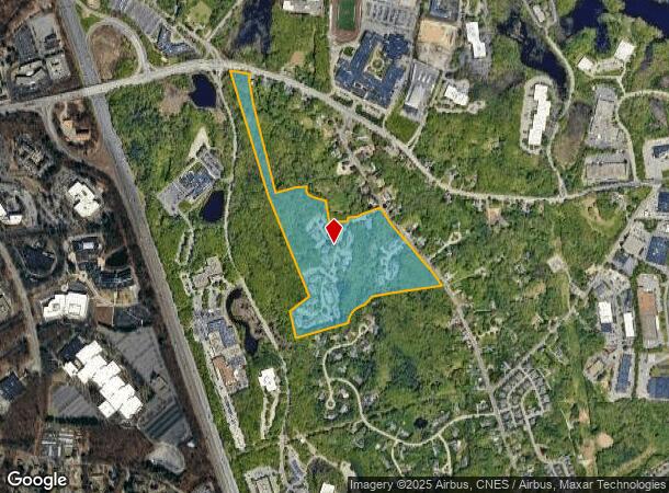 100 Brookside Dr, Andover, MA Parcel Map