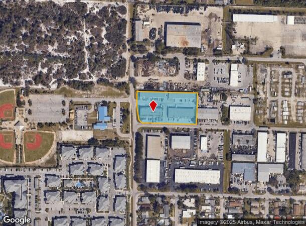 715 Whitney Ave, Lantana, FL Parcel Map