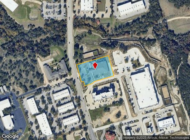 1204 Arrow Point Dr, Cedar Park, TX Parcel Map