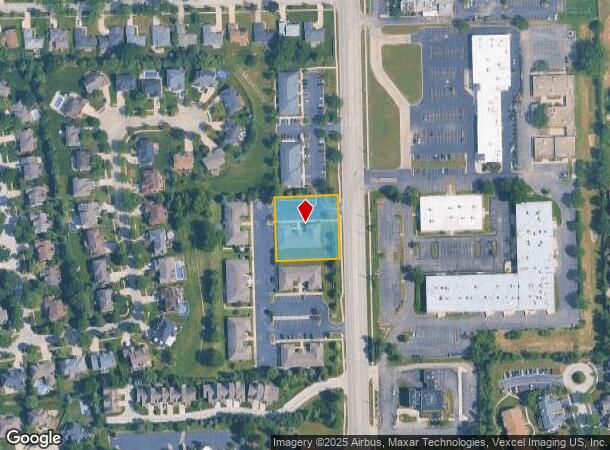  8150 Cass Ave, Darien, IL Parcel Map