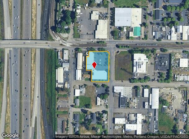 9810 E Burnside St, Portland, OR Parcel Map